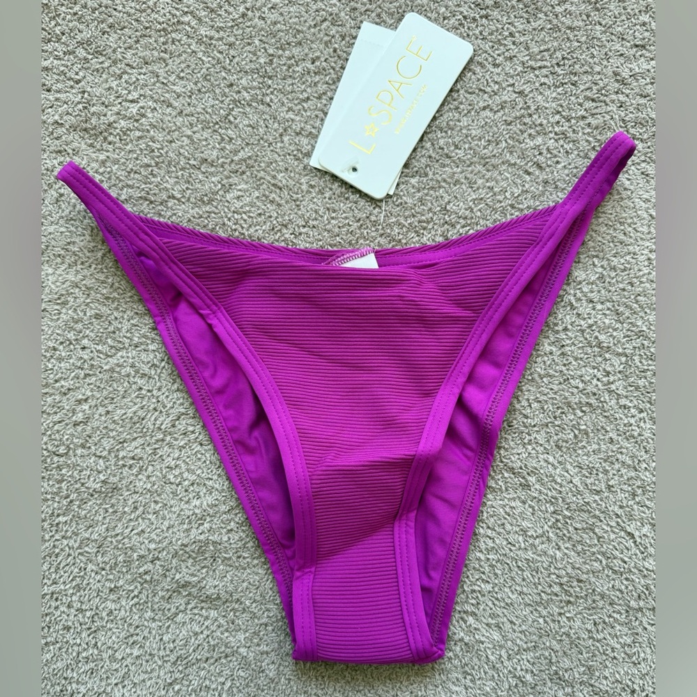 NEW - l*space - RIBBED JAY BITSY BOTTOM - PITAYA